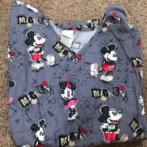 Disney Nursing Scrub Top